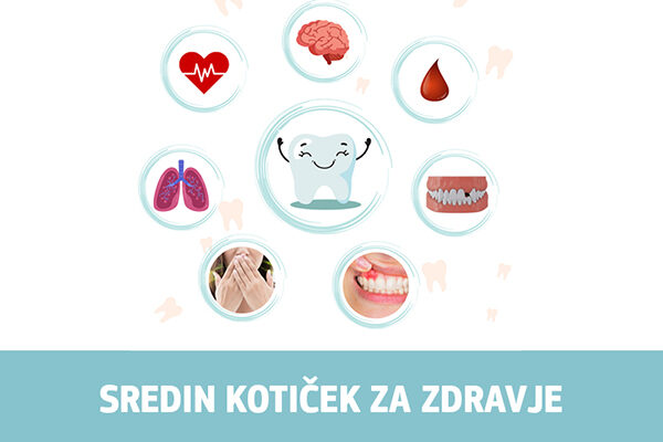 Sredin kotiček za zdravje – Ustno zdravje in sistemske bolezni